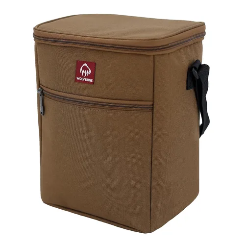 Miniatura 7 de Wolverine Bolsa térmica para 24 latas Aislada Reutilizable Resistente Resistente al agua Sitio de trabajo Exterior Viaje Maletereo
