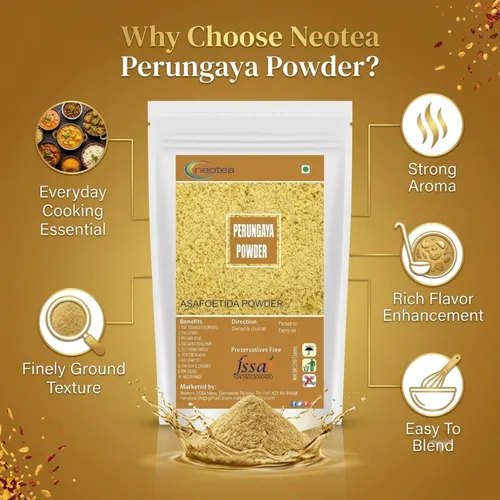 Miniatura 2 de Neotea Asafoetida Powder Pure Hing Heeng Spice Auténtico ingrediente de cocina indio Potenciador de sabor aromático Masala natural