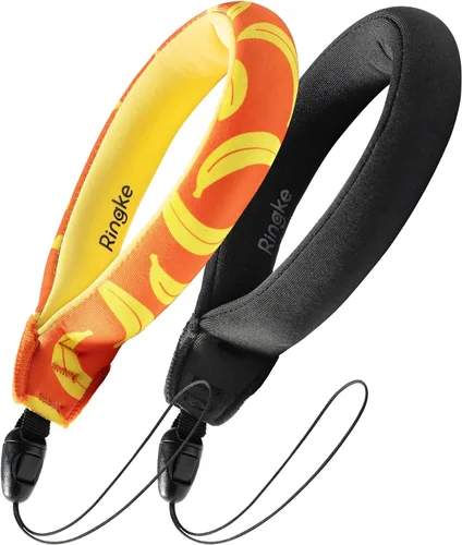 Ringke Correa de flotador impermeable (paquete de 2), correa flotante, pulsera, agarre de mano, cordón compatible con cámara, teléfono, llave
