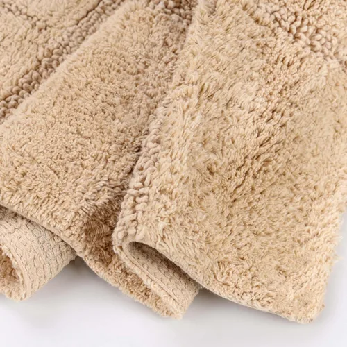 Miniatura 8 de Superior Juego de alfombras de baño antideslizantes de algodón con respaldo de látex en aerosol, 20 x 30 pulgadas, 24 x 36 pulgadas, 2 piezas, salvia