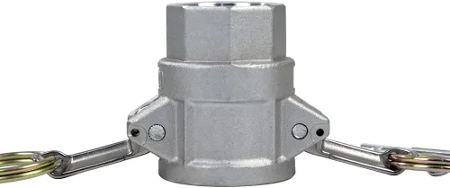 Miniatura 3 de 2 piezas de aluminio Camlock (1 pulgada D) accesorios de manguera de leva y ranura, accesorios de bloqueo de leva, acoplador hembra x rosca NPT