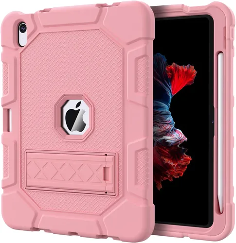 Miniatura 15 de Azzsy Funda para iPad 10.ª generación de 10.9 pulgadas, 2022, soporte integrado para lápiz Apple, funda protectora resistente a prueba de golpes