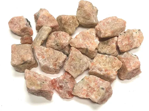 Miniatura 2 de Piedra solar áspera natural con bolsa de terciopelo, rocas naturales grandes de 1 pulgada a granel para rodar, envolver alambre, pulido, Wicca