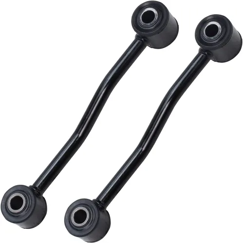 Detroit Axle - 2 barras estabilizadoras delanteras para Jeep Grand Cherokee 99-04, 2 eslabones de extremo de barra estabilizadora 1999 2000 2001