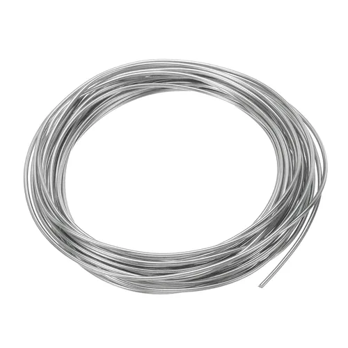 Miniatura 20 de Patikil 99.99% alambre de zinc de alta pureza, 2 rollos, calibre 17, alambre suave para cuentas de 0.059 in para experimentos de laboratorio