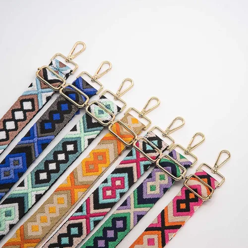 Miniatura 247 de S&loyoe Correas de repuesto para bolso, correa ajustable para bolsa cruzada, correas de guitarra anchas para bolsos de 1.5 pulgadas