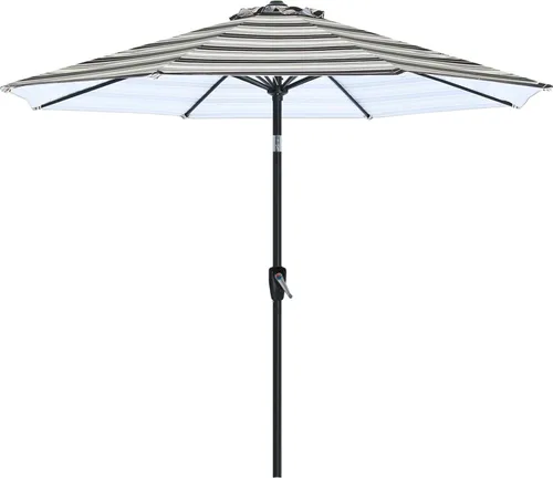 Miniatura 28 de ABCCANOPY Sombrilla de patio al aire libre de 7.5 pies, sombrilla de mesa con protección UV con manivela para una fácil instalación, adecuada