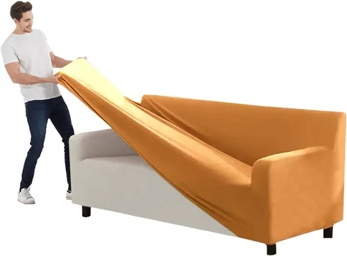 Miniatura 230 de Funda para Sofá de Terciopelo, Fundas Elásticas para Sofá para Funda Principal Separada/Respaldos y Cojines de Asiento, Funda para Sofá, para Fundas