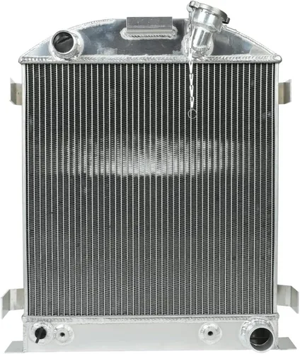 Miniatura 10 de Full T-6061 - Radiador de refrigeración ligero de 3 filas de núcleo de aluminio para radiador de caja fría, herramienta reflectora compatible