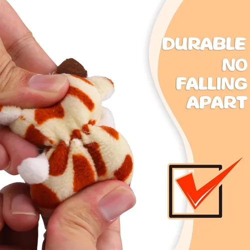 Miniatura 5 de Uzoxlsn Paquete de 38 mini animales de peluche para fiestas para niños, juguete de peluche pequeño a granel para máquina de garras, premios