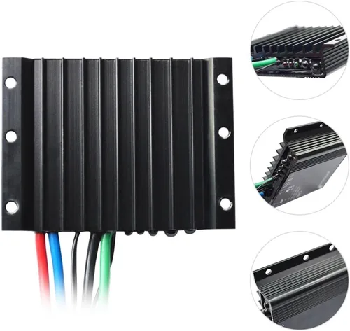 Miniatura 3 de Phocos Controlador de carga solar IP68 de 10 amperios, regulador de trabajo automático de 12/24 VCC, sistema de luz solar fuera de la rejilla
