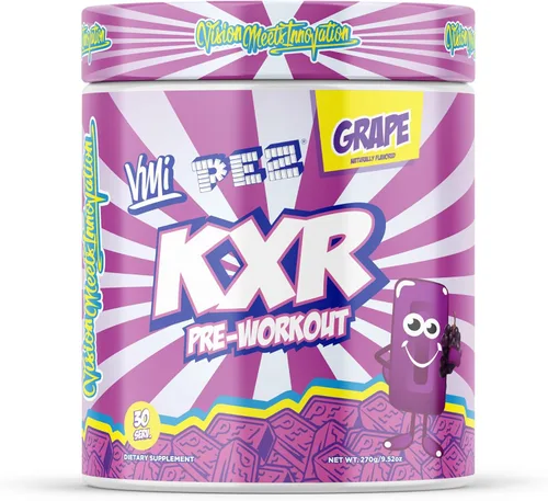 Miniatura 21 de KXR - Polvo energético para preentrenamiento, bebida energética intensa para hombres y mujeres, sin creatina, mejora el rendimiento, enfoque