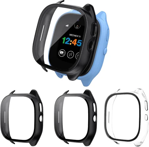 Miniatura 12 de Paquete de 3 fundas compatibles con Gizmo Watch 2 protector de pantalla para niños Funda protectora sensible al tacto Protección duradera