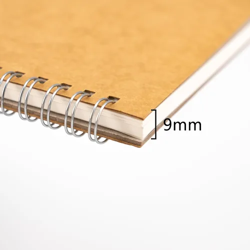 Miniatura 5 de DSTELIN Cuaderno de espiral en blanco de 10 pulgadas x 7.5 pulgadas, 3.53 oz/m², paquete de 3, tapa suave, cuaderno de bocetos, 100 páginas/50