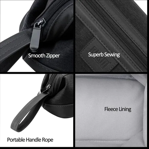 Miniatura 7 de BUBM Bolsa de almacenamiento portátil de viaje compatible con secador de pelo Dyson Supersónico, Dyson Airwrap Styler, alisador de pelo Dyson