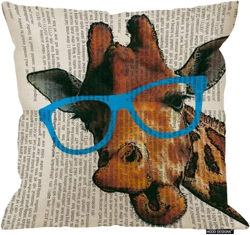Miniatura 5 de HGOD DESIGNS Funda de almohada de perro Pug de 18 x 18 pulgadas con cremallera de dos lados