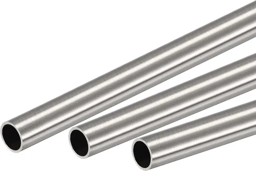 Miniatura 6 de uxcell Tubo redondo de acero inoxidable 304 0.197 in OD 0.024 in espesor de pared 9.843 in longitud 3 piezas