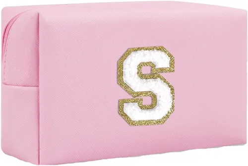 Miniatura 26 de SxoSyo Bolsas de cosméticos para mujer, bolsa de maquillaje grande, bolsa de viaje con cremallera, organizador de brochas de maquillaje para regalos