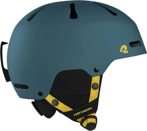 Miniatura 16 de Retrospec Comstock - Casco de esquí y snowboard para adultos y jóvenes - Casco de nieve ajustable con carcasa protectora y ventilaciones Matte Slate