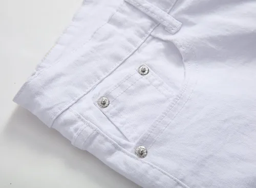 Miniatura 4 de Pantalón de jean elastizado, ajustado, moderno, para hombre.