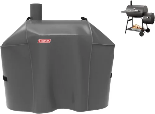 Miniatura 2 de Expert Grill Offset Smoker Cover, Cubierta Impermeable para Parrilla, 56.5 pulgadas Marrón