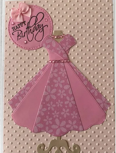 Miniatura 4 de Troqueles de metal para vestir, troqueles de corte para hacer tarjetas, troqueles de relieve para álbumes de recortes, decoración de tarjetas