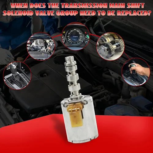 Miniatura 5 de 7 piezas de solenoide de transmisión 5R110W, para F250 F350 F450 F550 Super Duty 2003-UP, control de cambio de transmisión y kit de solenoide