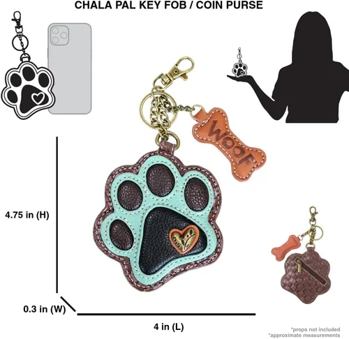 Miniatura 104 de CHALA Dog Collection - Llavero decorativo para mujer