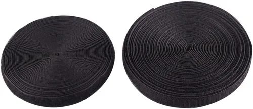 Miniatura 2 de 0.78 pulgadas (0.787 in) de ancho para coser, 32.8 ft (10.9 yardas) (negro)