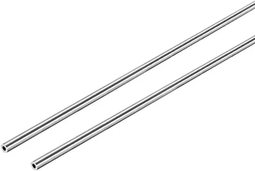 Miniatura 13 de uxcell Tubo redondo de acero inoxidable 304 0.118 in OD 0.008 in espesor de pared 9.843 in de longitud Tubo recto sin costura 2 piezas