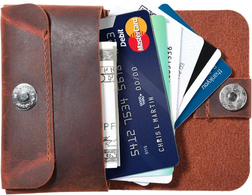 Miniatura 3 de TXEsign Top Grain - Funda de piel auténtica con cierre magnético