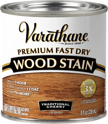 Miniatura 12 de Varathane Premium - Colorante de madera de secado rápido, cuarto de galón, roble primaveral color fantasía (Spring Oak)