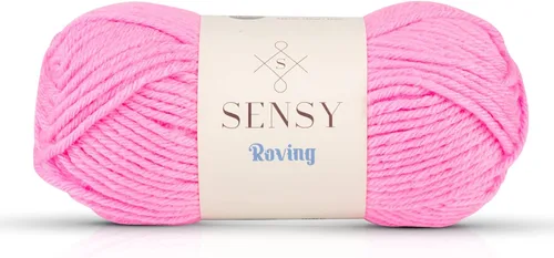 Miniatura 31 de Sensy Roving - Ovillo de lana multicolor, 3.5 onzas, 132 yardas, calibre 5, voluminoso (otoño)