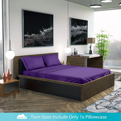 Miniatura 126 de DREAMCARE Juego de sábanas Queen – 6 piezas Sábanas de enfriamiento – hasta 15” Sábanas profundas tamaño Queen – Colección 2500 Supreme – Extra 03