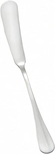 Winco Stanford - Cuchillo para untar mantequilla de acero inoxidable, extra pesado, 7.5 pulgadas (paquete de 12)