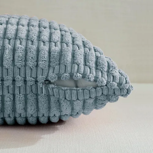 Miniatura 51 de Fancy Homi - Paquete de 2 fundas de almohada decorativas de color taupe de 22 x 22 pulgadas para sala de estar, sofá, cama, estilo rústico, bohemio