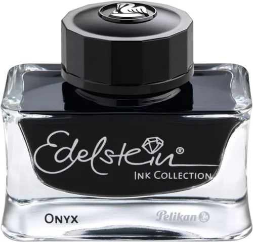 Miniatura 6 de Pelikan Edelstein tinta embotellada para pluma estilográfica, verde jade, 50ml, 1 cada uno (339374)., Azul zafiro 1 botella
