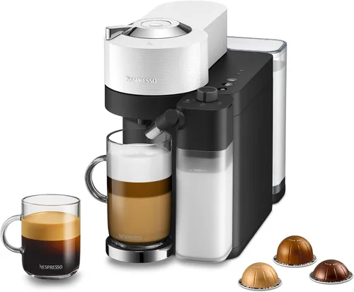 Miniatura 10 de Nespresso Vertuo Lattissima - Cafetera para café y espresso de De'Longhi, color negro mate y brillante