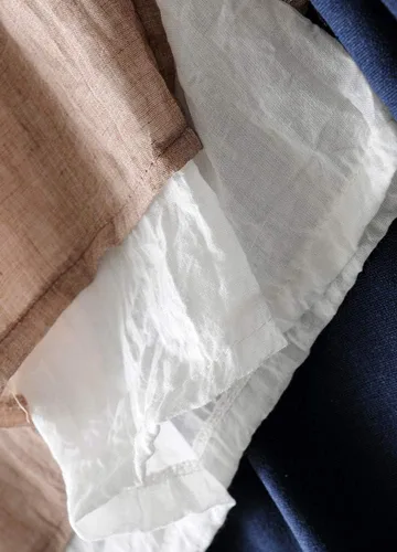 Miniatura 4 de SCOFEEL Camiseta sin mangas de lino ligero para mujer, camiseta sin mangas de doble capa