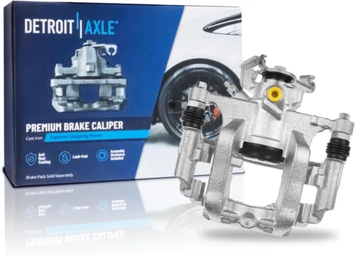Miniatura 125 de Detroit Axle - 4 pinzas de freno para Honda Element 2003-2011 Pinzas de freno de disco con soportes 2004 2005 2006 2007 2008 2009 2010 reemplazo