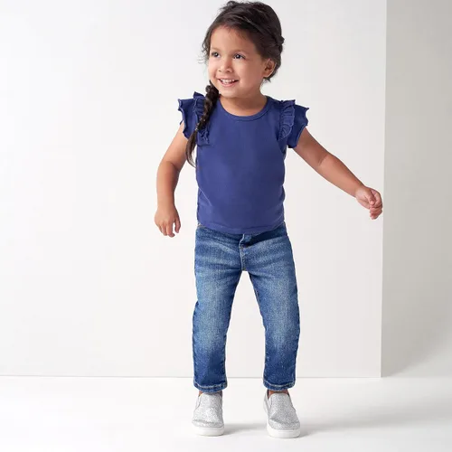 Miniatura 4 de Gerber Baby Toddler Straight Leg Stretch Denim Jeans