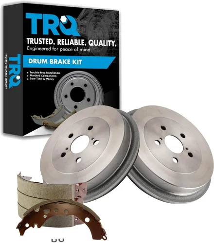 Miniatura 55 de Kit de tambor de freno y zapata ABS trasero TRQ Compatible con Subaru Forester Impreza