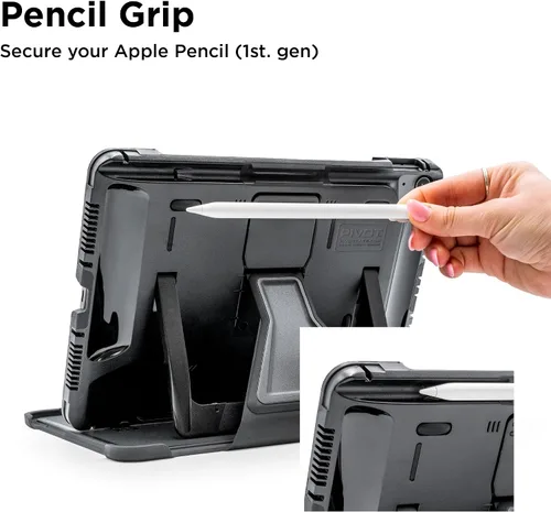 Miniatura 4 de PIVOT A20A Atlas - Funda resistente para iPad, grado militar, compatible con iPad Air de 11 pulgadas (M2, M3, M4), Air (4ª a 5ª generación), Pro