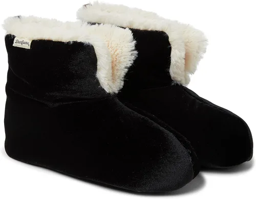 Miniatura 2 de Dearfoams Pantuflas tipo botín de edredón Zoey Lounge para mujer
