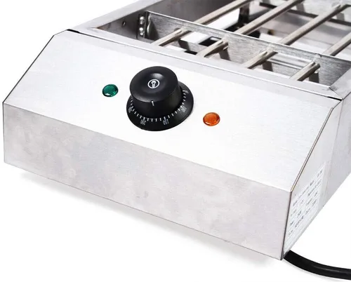 Miniatura 6 de Planchas eléctricas, parrilla de acero inoxidable, sin humo, sartén para horno sin humo, multifuncional, calefacción de mesa para fiestas, hogar
