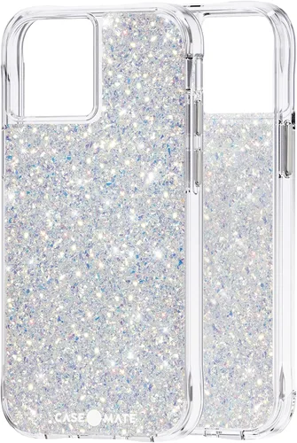 Miniatura 7 de Case-Mate - Funda Twinkle para iPhone 13 Mini con elementos decorativos reflectantes, protección contra caídas desde 10 pies, 5.4 pulgadas, diseño
