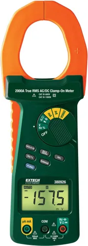Miniatura 7 de Extech MA445 400A True RMS AC/DC Medidor de Pinza con Detector NCV, Apertura de Mordaza de 1.2 pulgadas, Pantalla Doble Retroiluminada, Multímetro