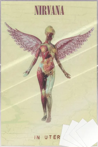 Miniatura 8 de Nirvana - Póster musical (In Utero - Portada del álbum) (Tamaño: 24" x 36")