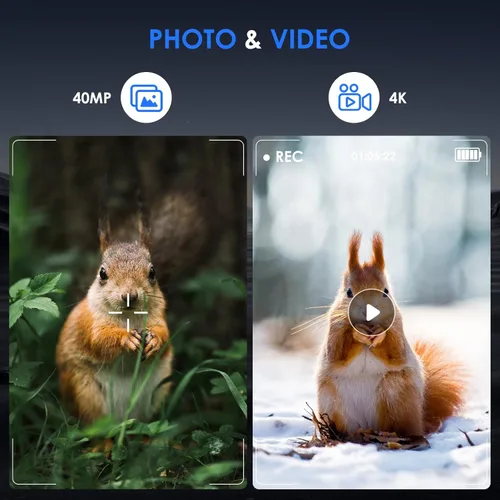 Miniatura 5 de Gafas de visión nocturna, prismáticos compactos de visión nocturna, tarjeta de 32GB incluida, captura de foto/video, herramientas al aire libre