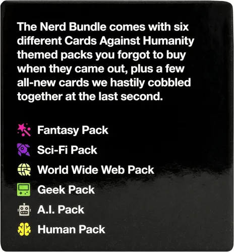 Miniatura 3 de Cards Against Humanity: Paquete Nerd • 6 paquetes temáticos nerd + 10 cartas totalmente nuevas
